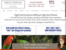 Tablet Screenshot of larrystjohn.com